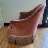 Vintage toad armchair Henriette