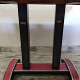 Red bistro table 50s