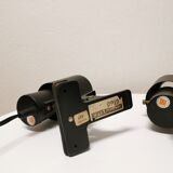 Pair of Jacques Biny wall lamps for Lita, 1950