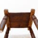 Traditional African hand-carved 'Baoulé' chair, 1920s