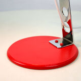 Mid-century red table lamp