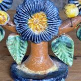 Aurelio FLORES, tree of life shaped candlestick