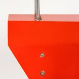 Red Table Lamp by Josef Hurka for Lidokov, 1970s