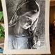 Vintage black and white photo michel marc