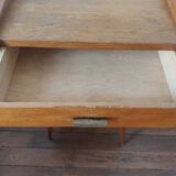 Compass feet bedside table