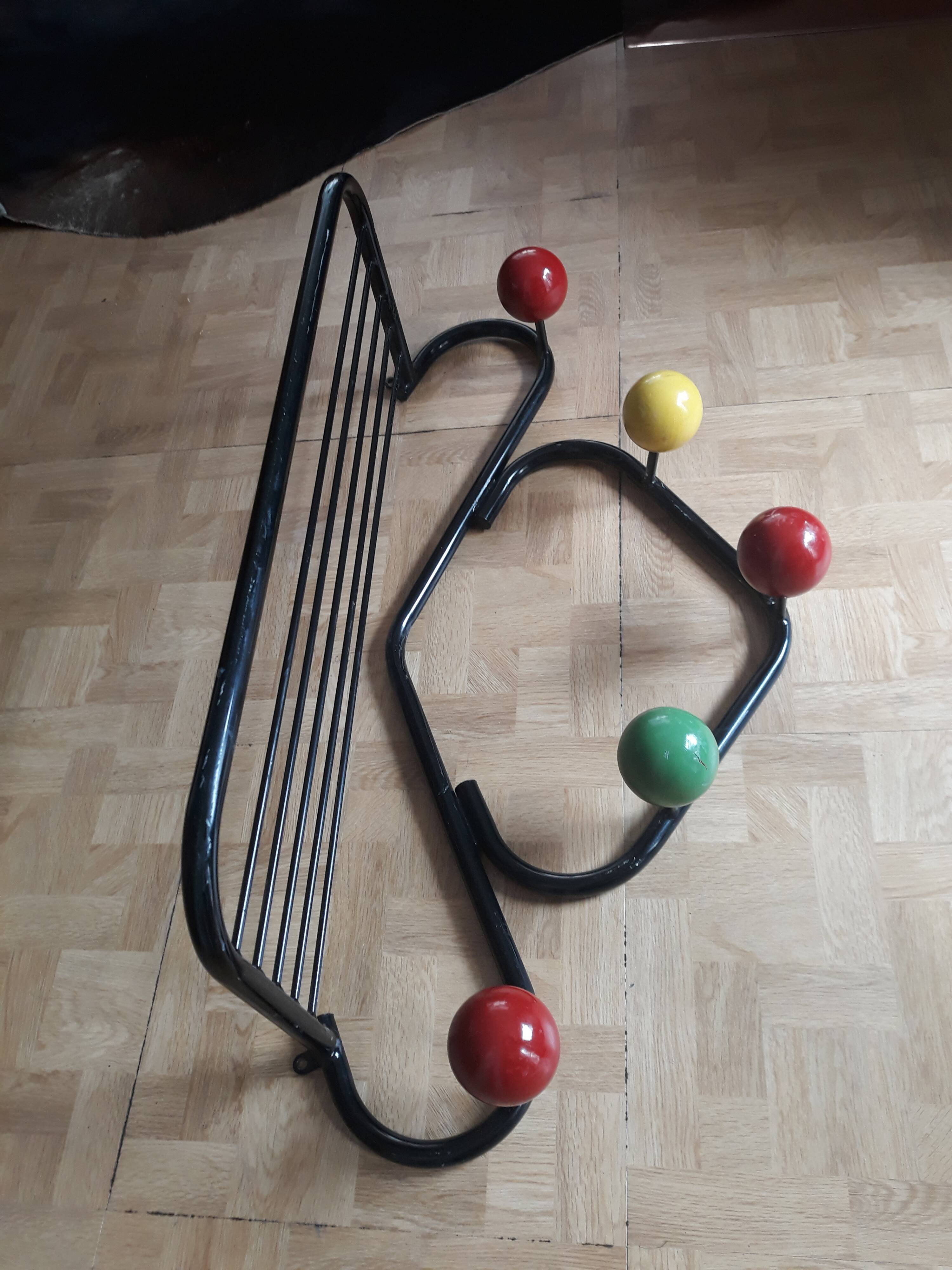 Vintage wall coat racks