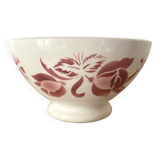 Bol ancien Digoin roses