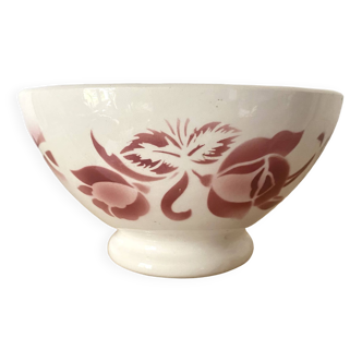 Old Digoin rose bowl