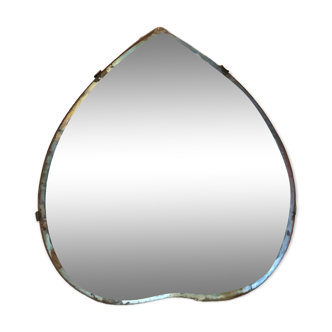 Miroir  biseauté  en cristal