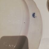 Plat ovale F & SONS Burslem