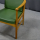 Oak wood armchair 1950