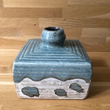 Set of 2 ceramic soliflore vases