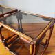 Pair of vintage 70/80s bedside tables and sofa ends