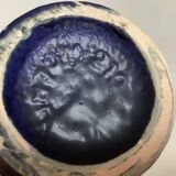 Vase bleu West Germany