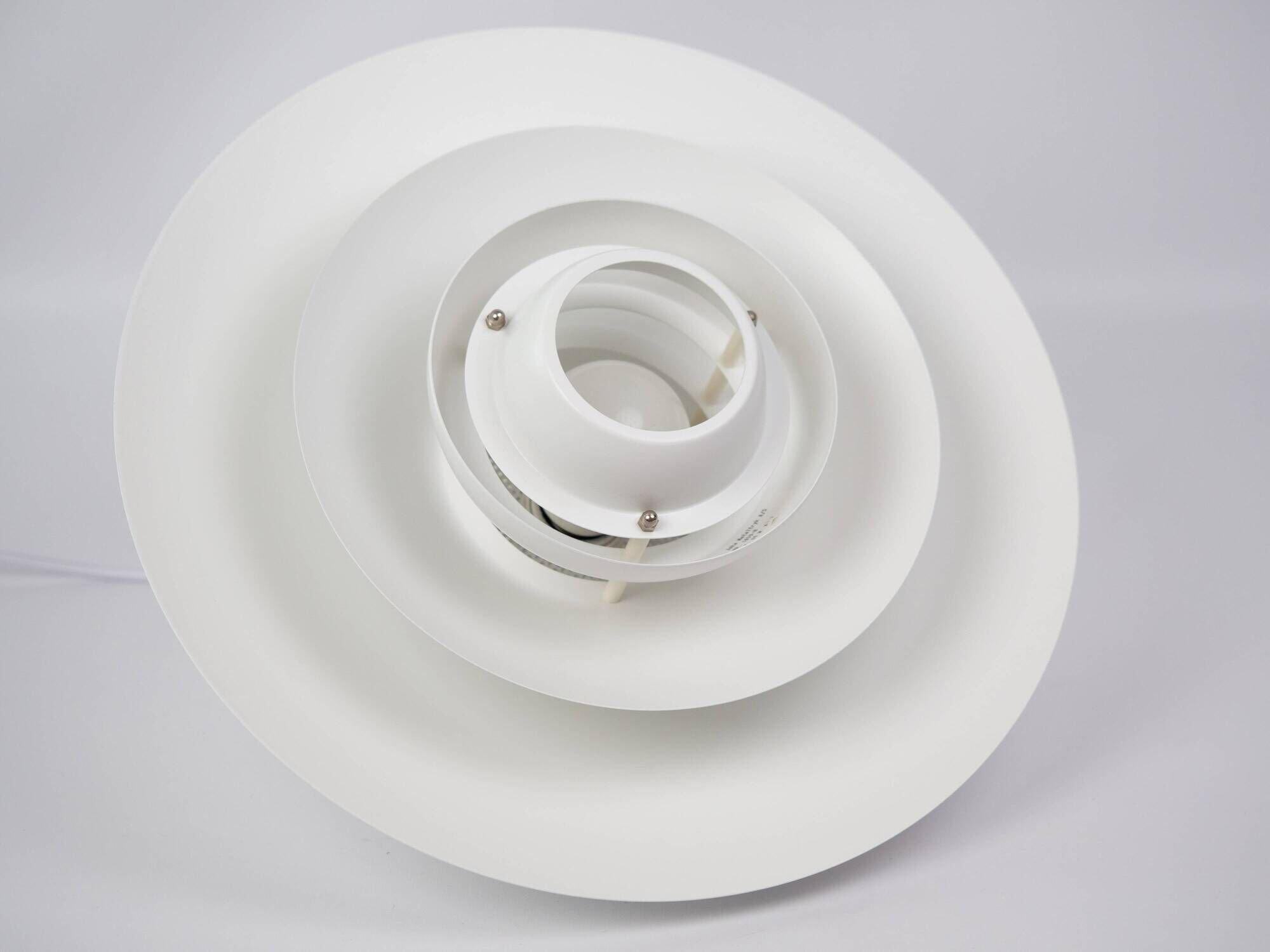 Danish vintage Verona pendant lamp by Kurt Wiborg, Jeka, 1980s