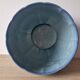Large blue Art Deco Sarreguemines flowerpot
