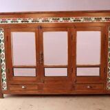 Old colonial sideboard in Burmese teak
