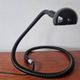 Large Black Adjustable Iconic Table Lamp Hebi, Isao Hosoe, Valenti Luce, 1970s
