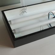 Rectangular ceiling or wall light by Van Haute Belgique, 1960s