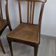 Stella bistro chairs – Vintage pair in wood, retro charm