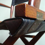 Chaise vintage en palissandre par M. Hayat & Bros, années 1970