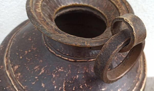 Pot ancien en cuivre