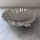 Large stainless steel seashell bowl