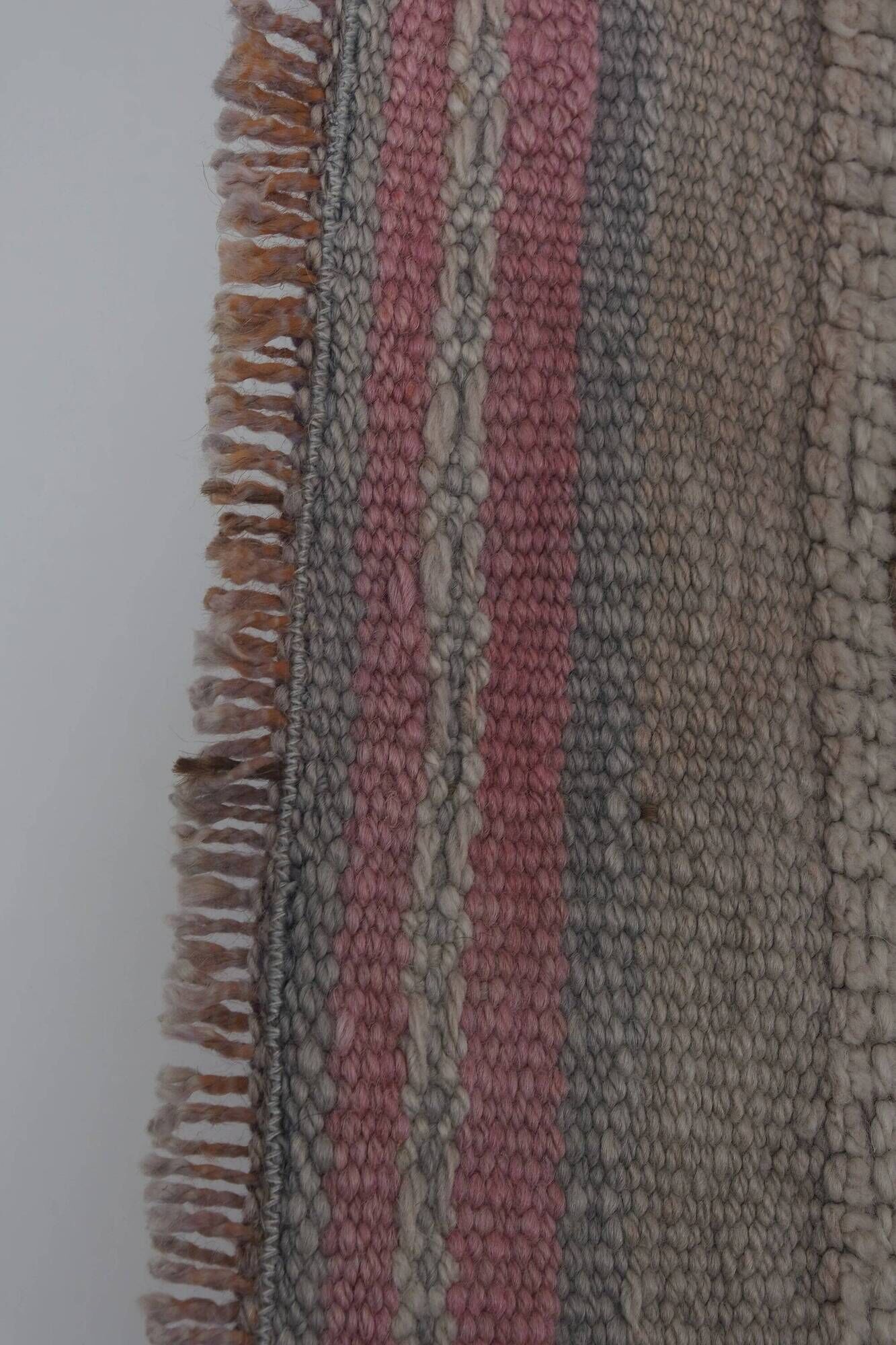 Vintage Turkish hallway rug 99x385 cm