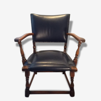 Vintage chair leatherette