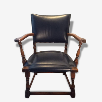 Vintage skai chair