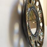 Ceramic mirror from the 1960s 32cm