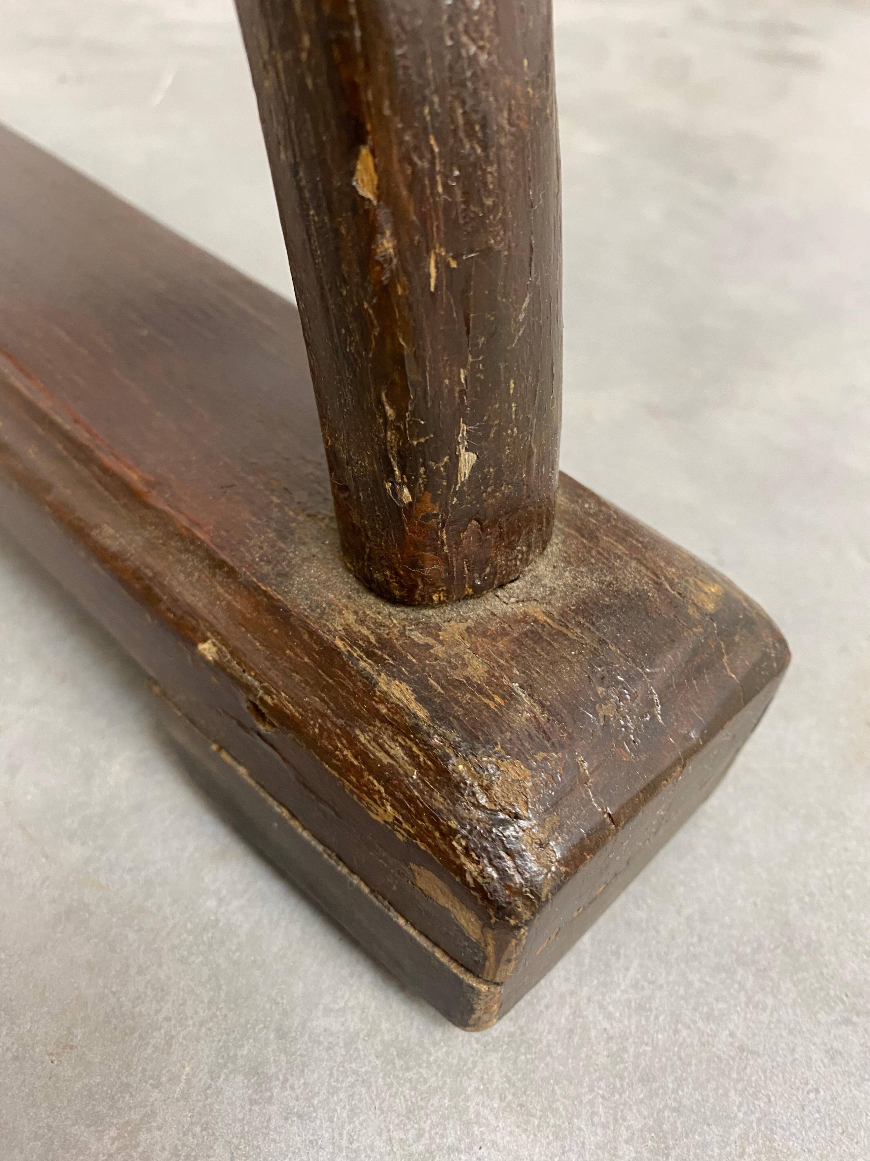 Curved wooden coat rack no. 1082 by J&J Kohn