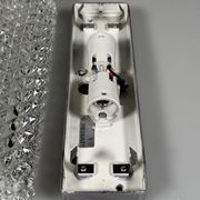 1960s 1970s Wall Lamp by Glashütte Limburg Germany Space Age
