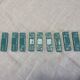 11 ceramic knife holders signed Jean Garillon