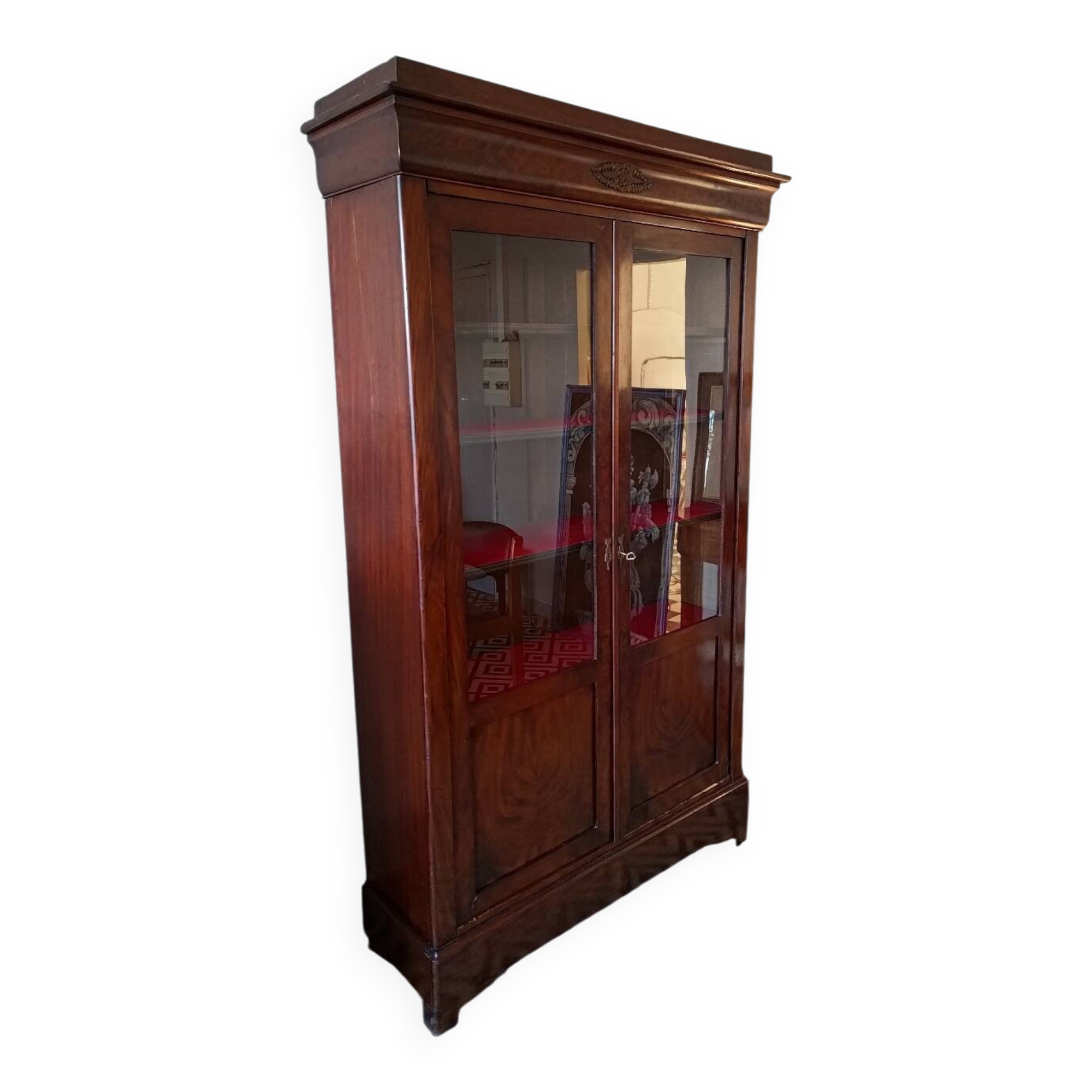 Mahogany library