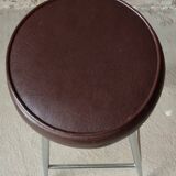 High leatherette stool