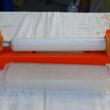 Pair of vintage orange wall lights