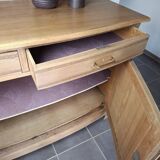 Justin, the understated and chic buffet in solid oak.