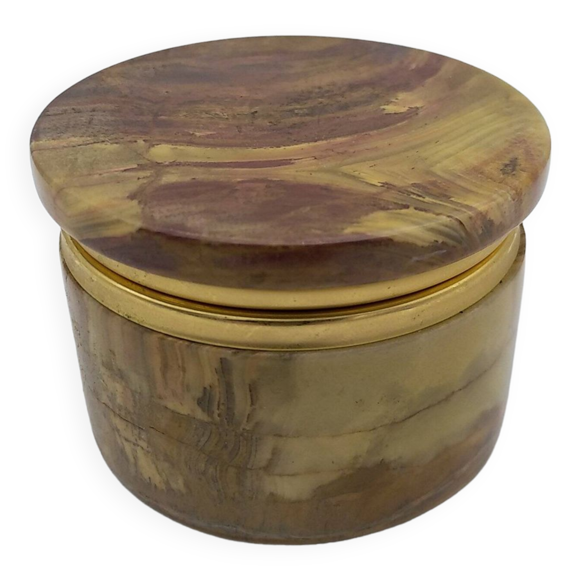 Round onyx box. Alabastros Miquel.