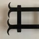 Riveted wrought iron trivet dlg Atelier Marolles 1960