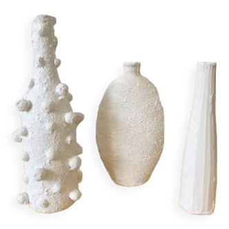 Lot de 3 vases