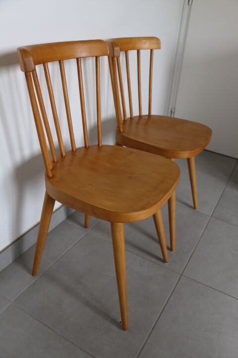 2 chairs Baumann 740G light beech