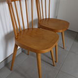 2 chairs Baumann 740G light beech