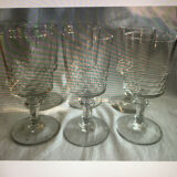 Selency x Monoprix Croisé Laroche stemware