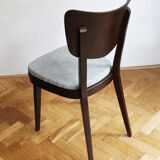 Ensemble de quatre chaises de salle à manger du milieu du siècle des années 1960 par TON