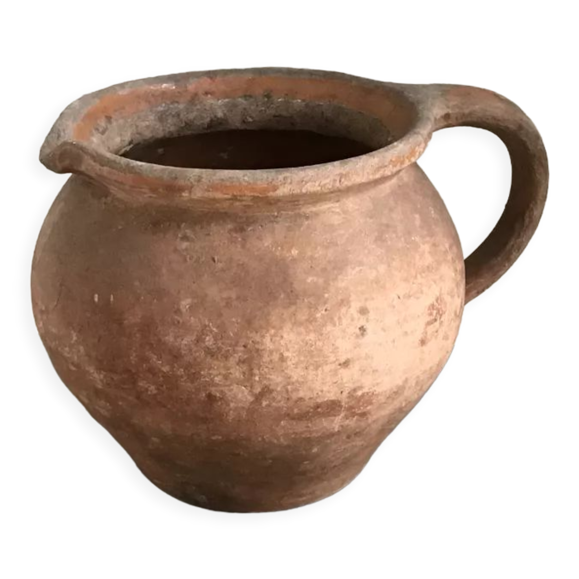 Terracotta pitcher