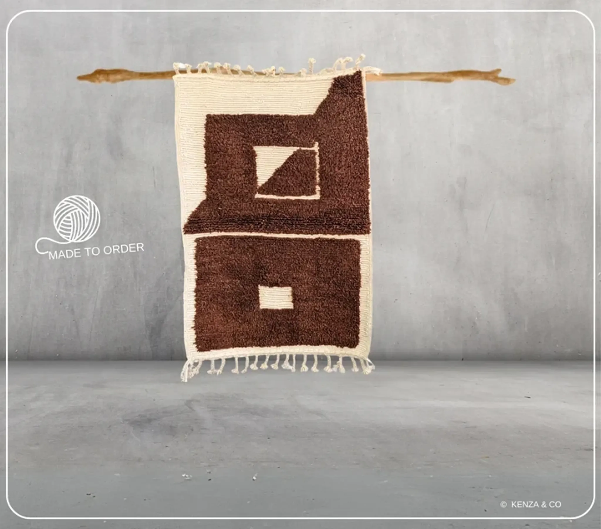 Tapis Beni Ouarain – Pré-commande #P171