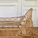 Lit corbeille en rotin