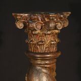 Oak Torso Column, 18th Century