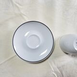 6 Tasses et sous tasses Hammet Seignolles